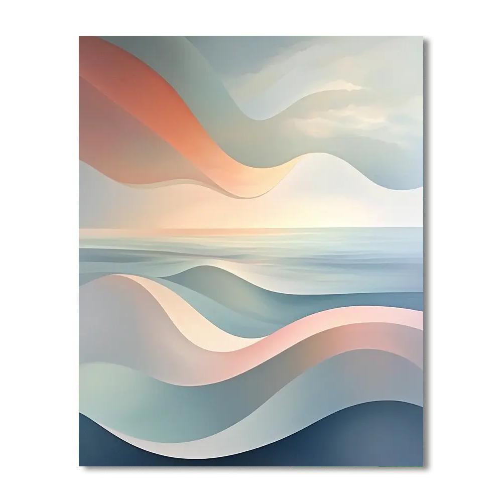 Max Ernst Inspired Imaginary Horizons  Paint By Numbers Kits