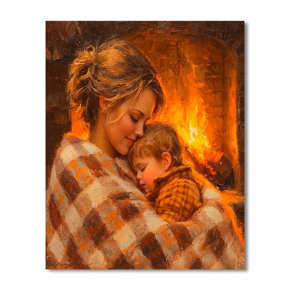 Cozy Winter Moments Paint By Numbers