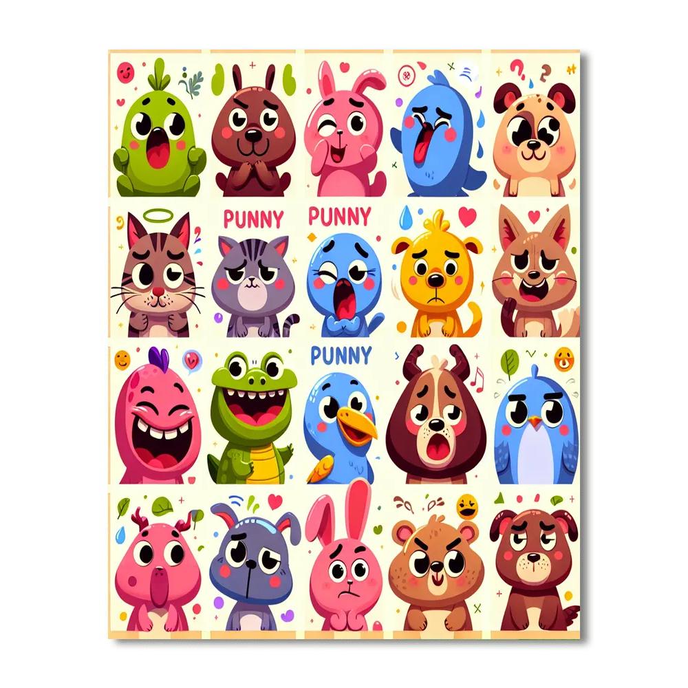 Punny Puns Paint By Number