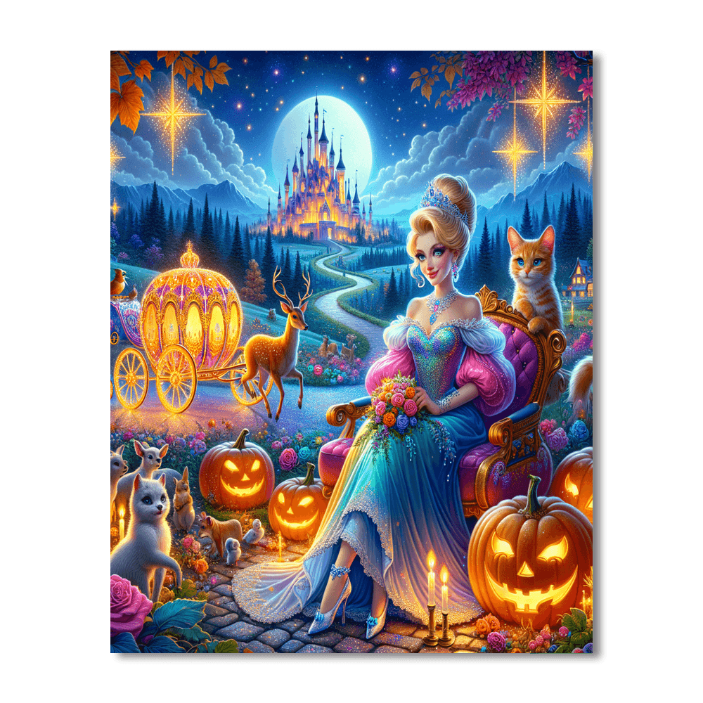 Cinderella's Dream Paint By Color
