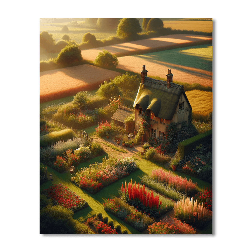 Idyllic Farmhouse Retreat Paint By Numbers