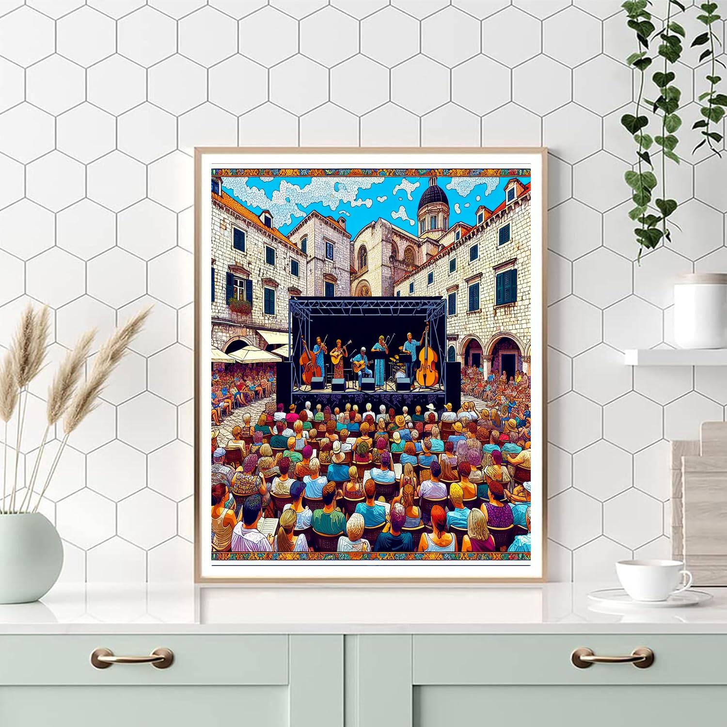 Jazz & Blues Festival - Croatia Paint By Numbers Kits