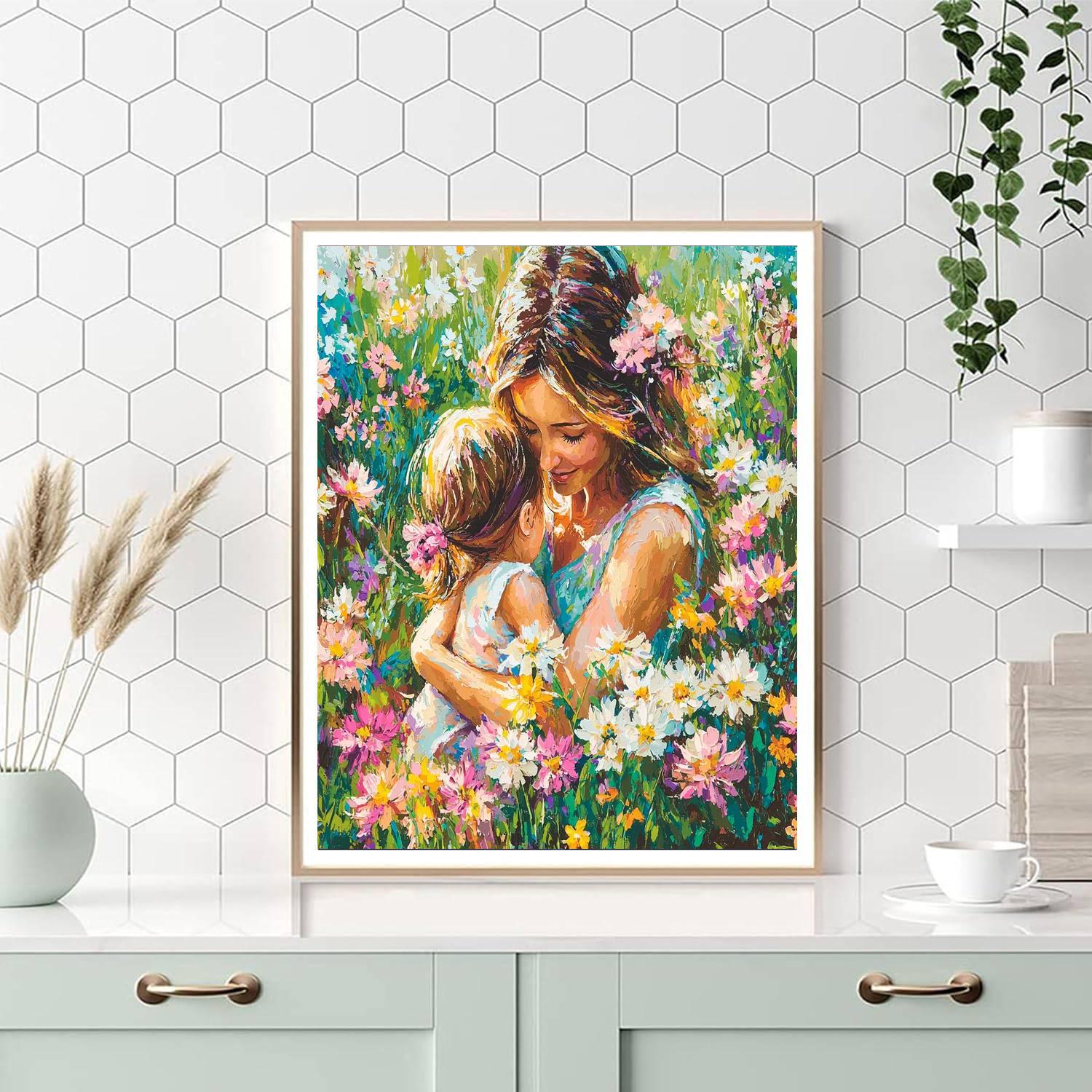 Spring’s Gentle Hug Paint By Numbers