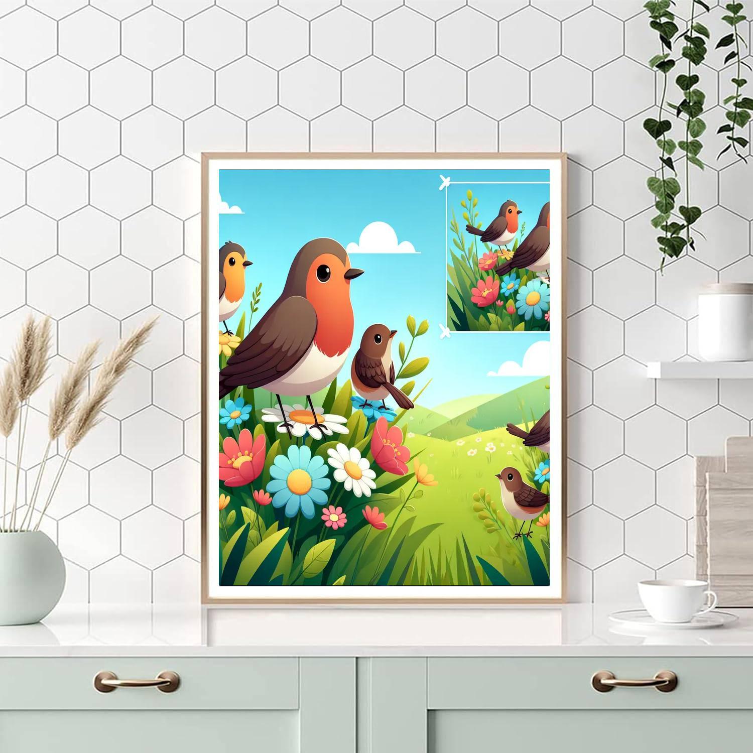 Harmony At The Meadow Paint By Color