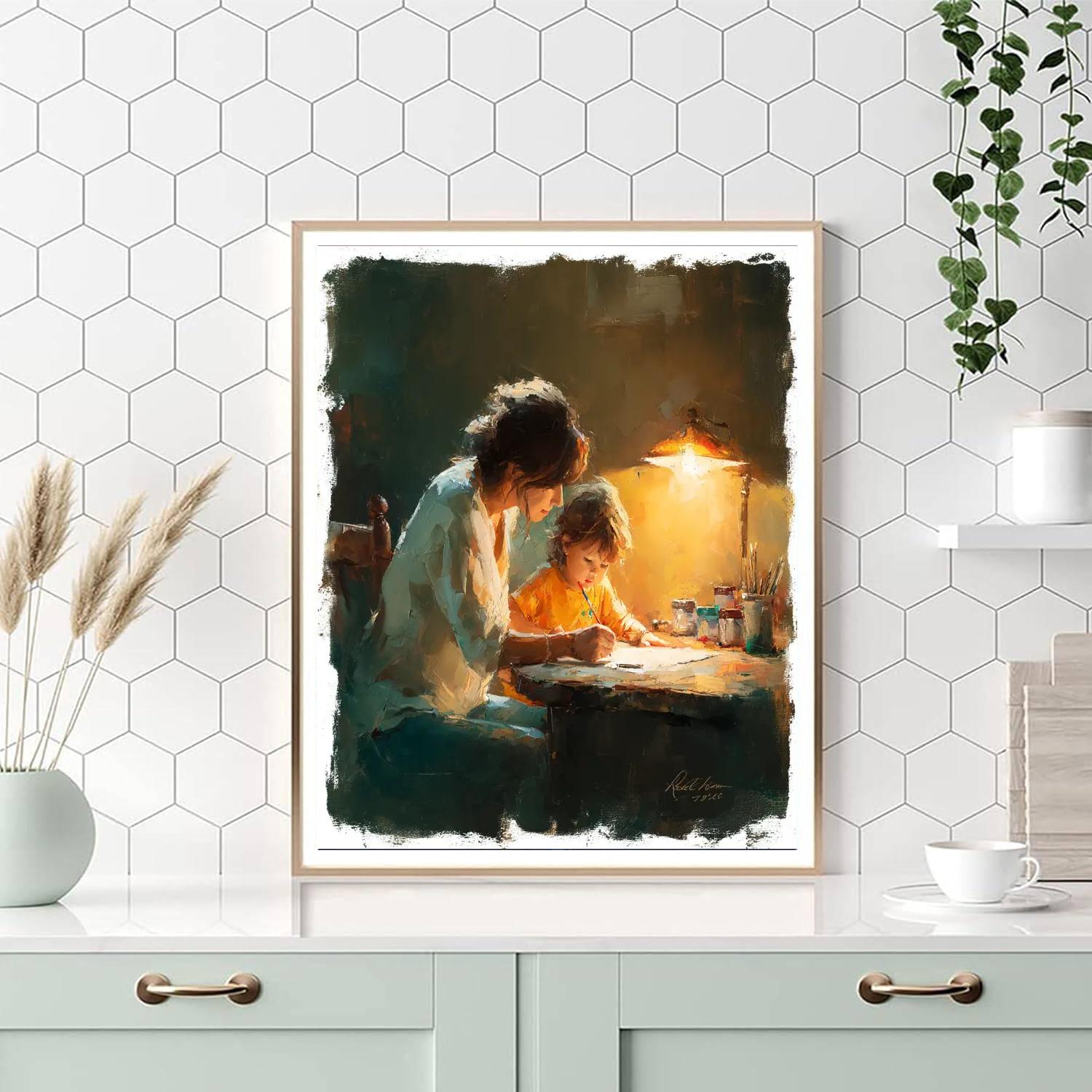 Love Knows No Distance Numbered Painting Kits