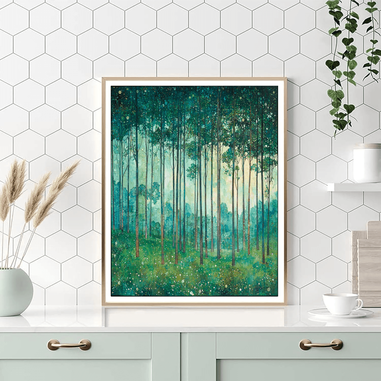 Gustav Klimt Inspired The Dance Of Nature Paint By Numbers Kits