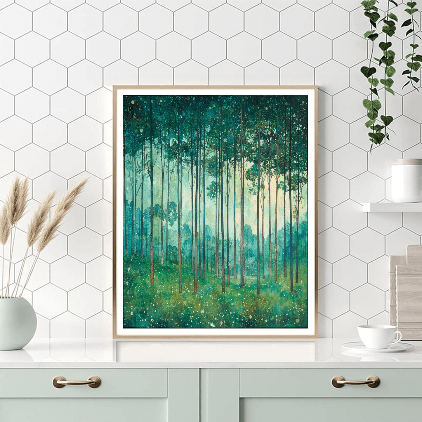 Gustav Klimt Inspired The Dance Of Nature Paint By Numbers Kits