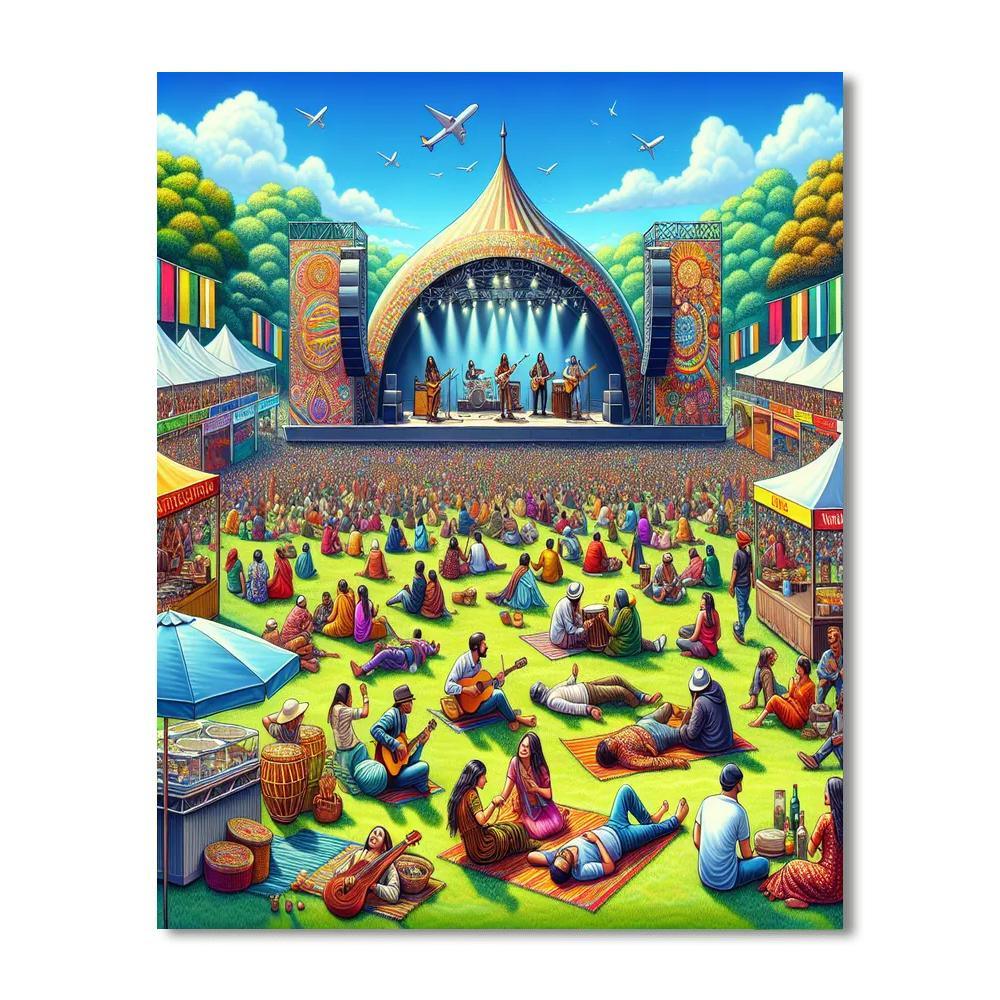 Womadelaide - Adelaide Paint By Number