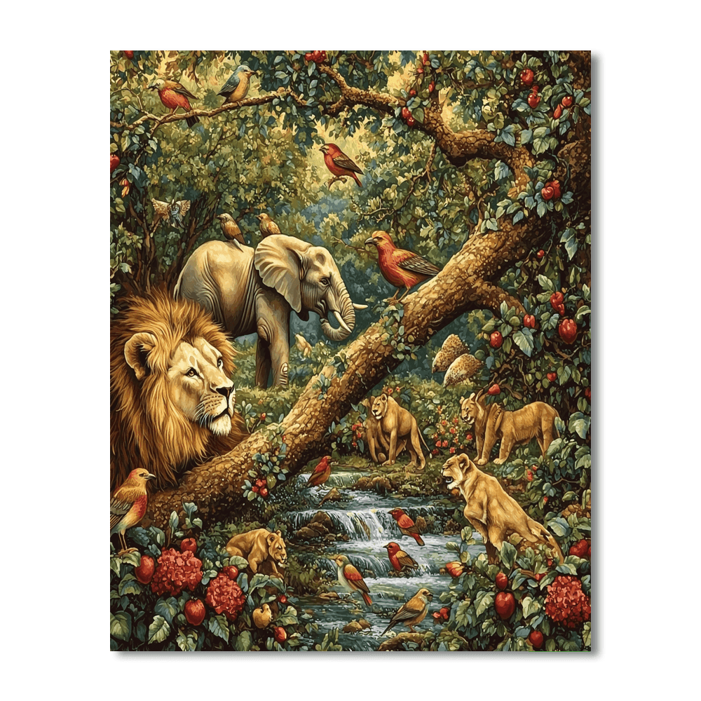 John James Audubon Inspired Wildlife Serenade Paint By Numbers Kits