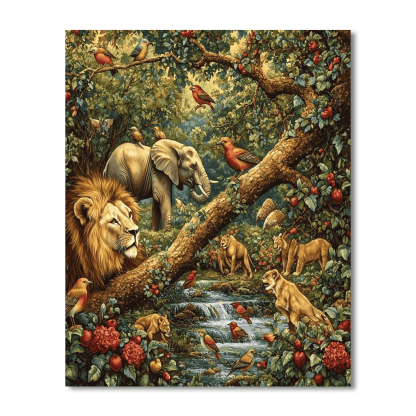 John James Audubon Inspired Wildlife Serenade Paint By Numbers Kits