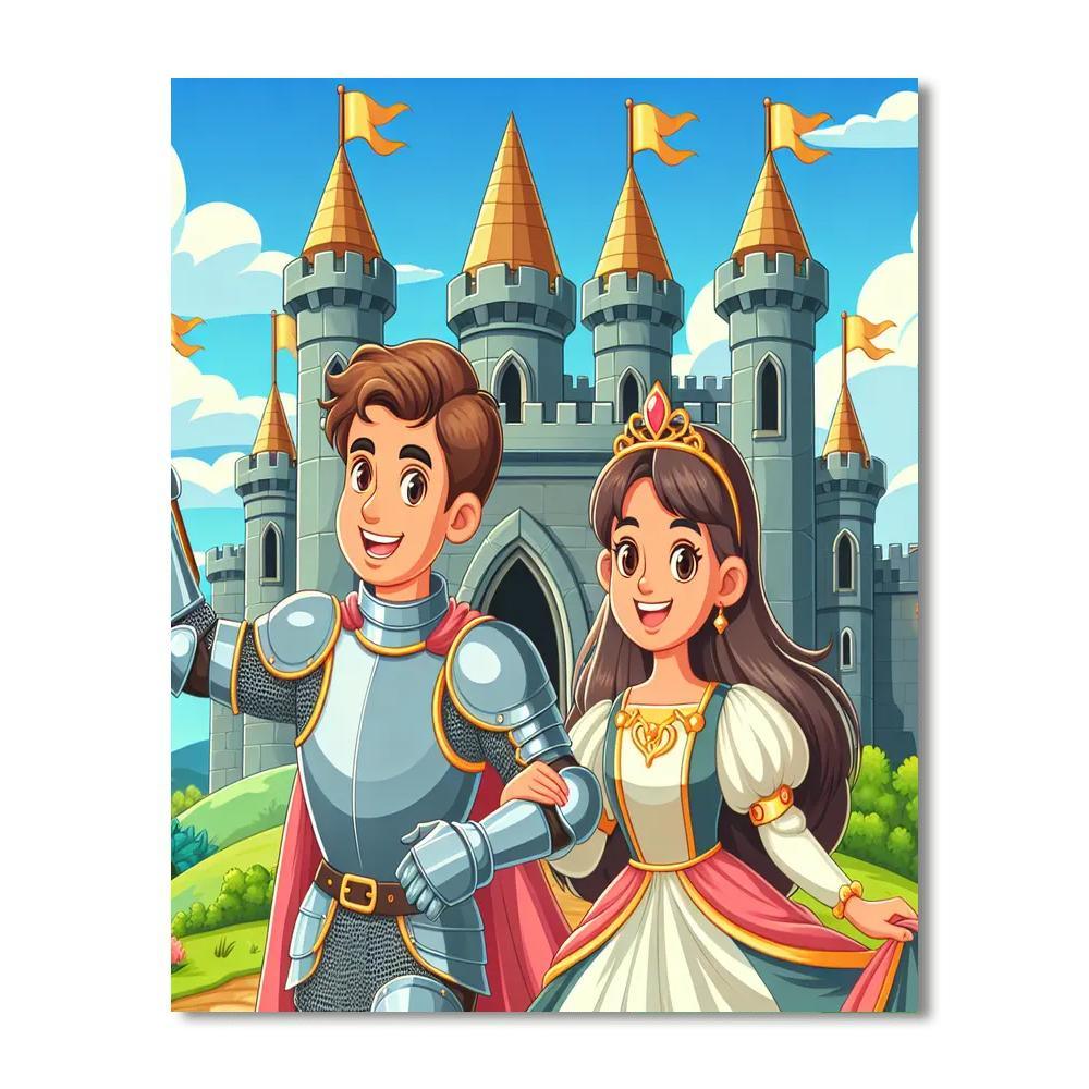 Mystical Castle Exploration Paint By Numbers Kits