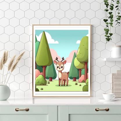 Forest Discovery Numbered Painting Kits