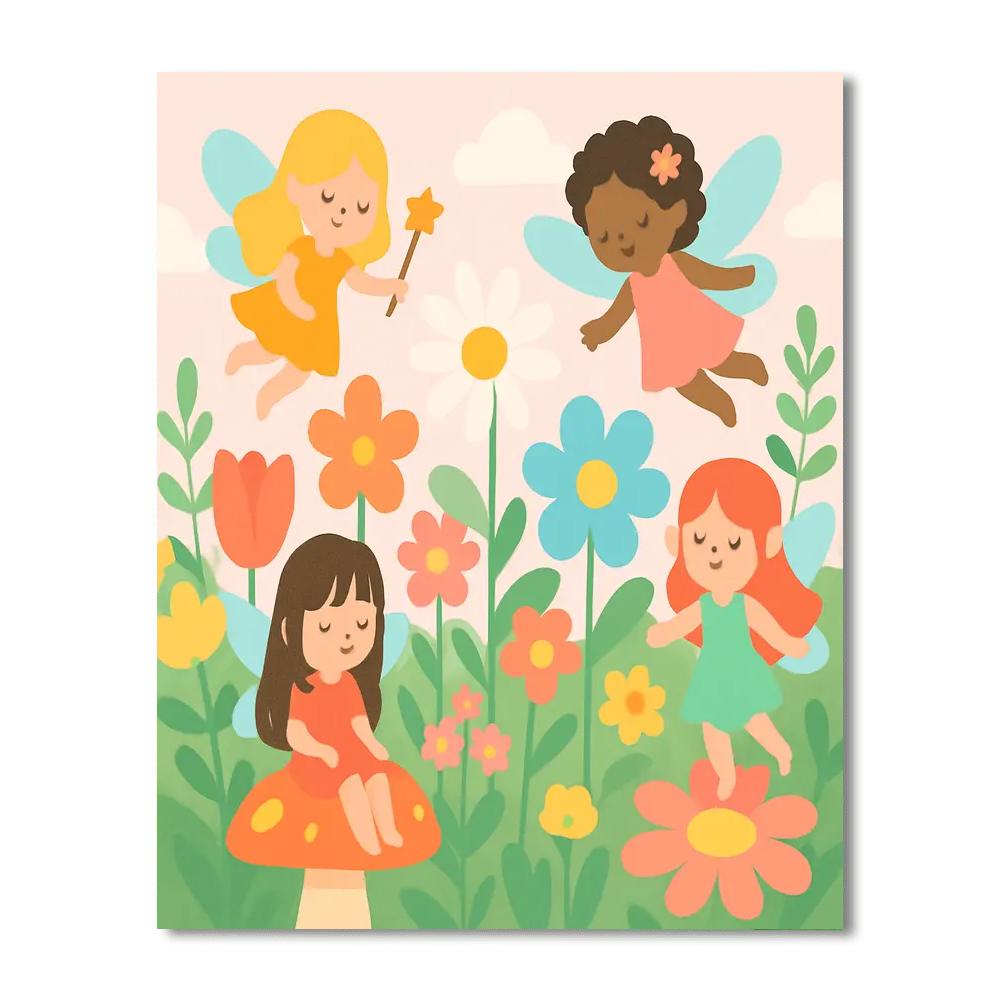Fairy Garden Mysteries Paint By Numbers Art