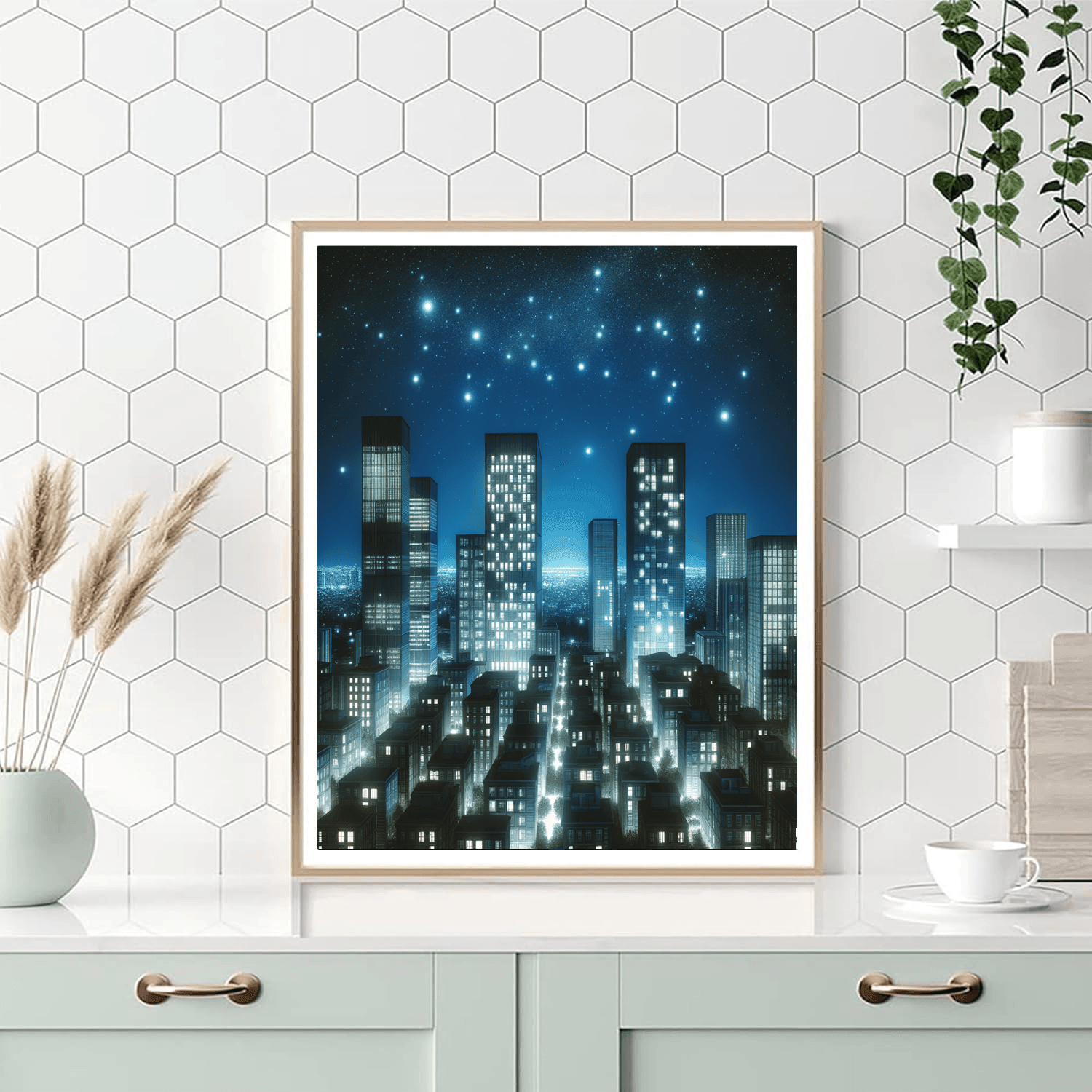 Nocturnal City Symphony Paint By Numbers