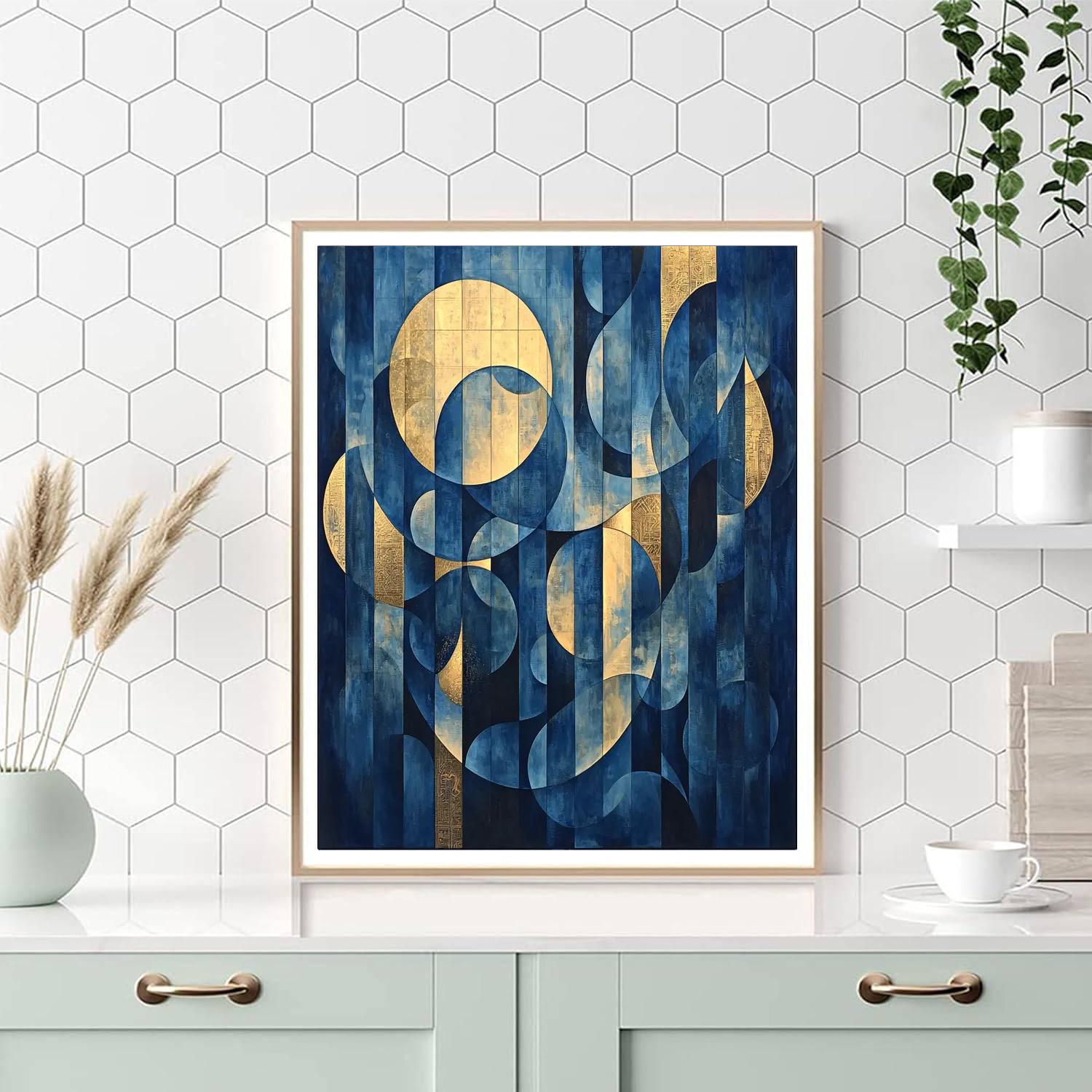 Gustav Klimt Inspired Spiritual Journey  Paint By Numbers Art