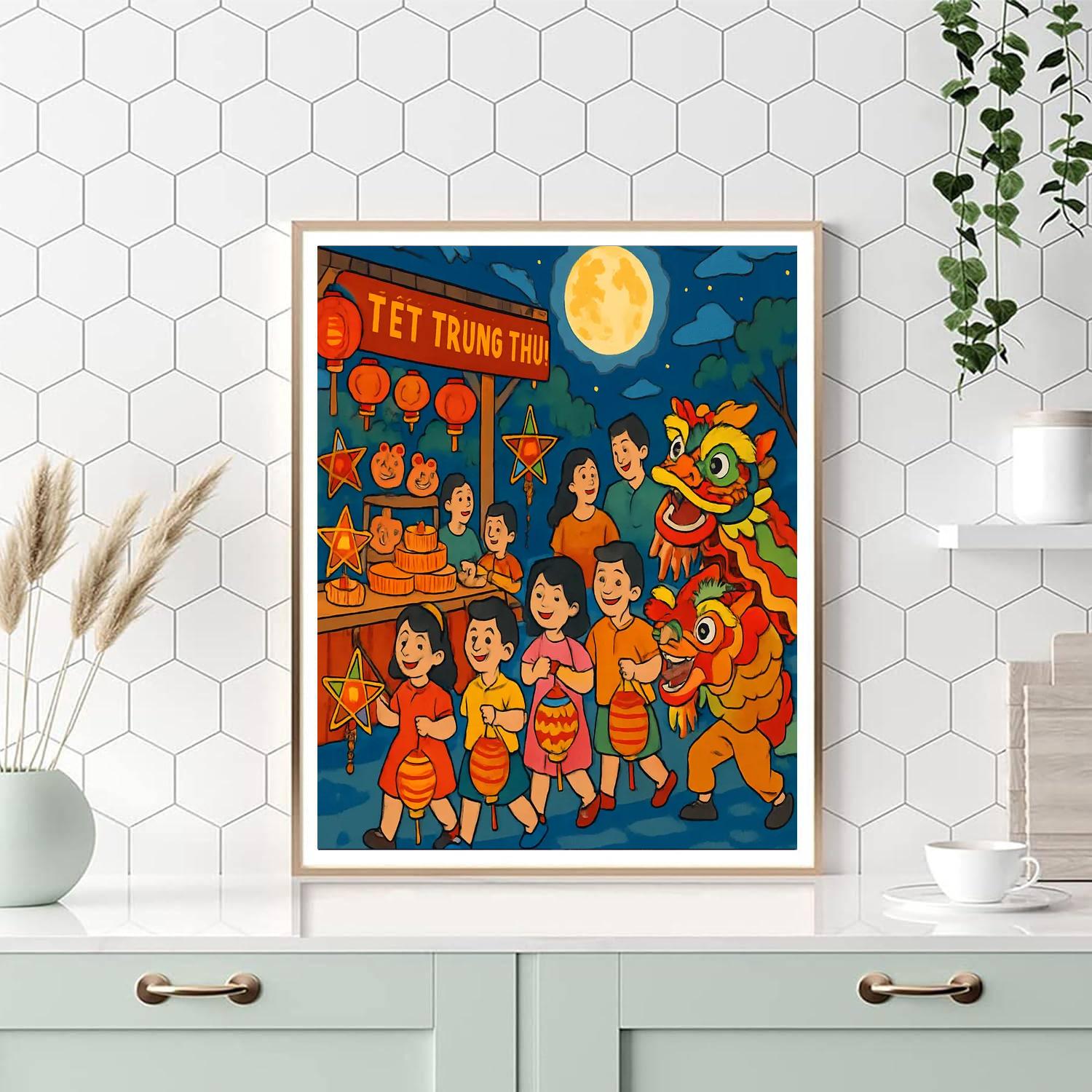 Tết Trung Thu Paint By Number