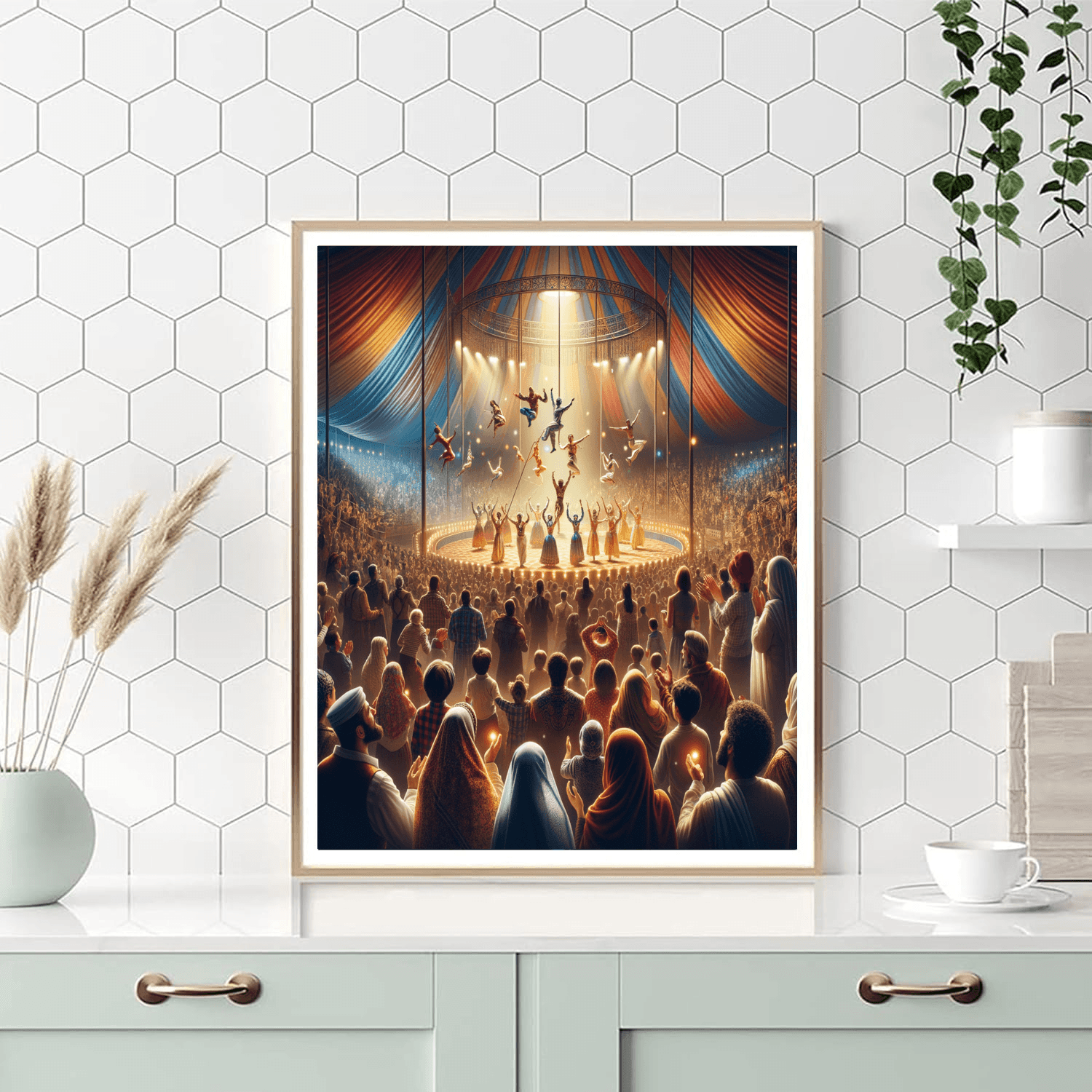 International Circus Festival - Monaco Painting Number Kit