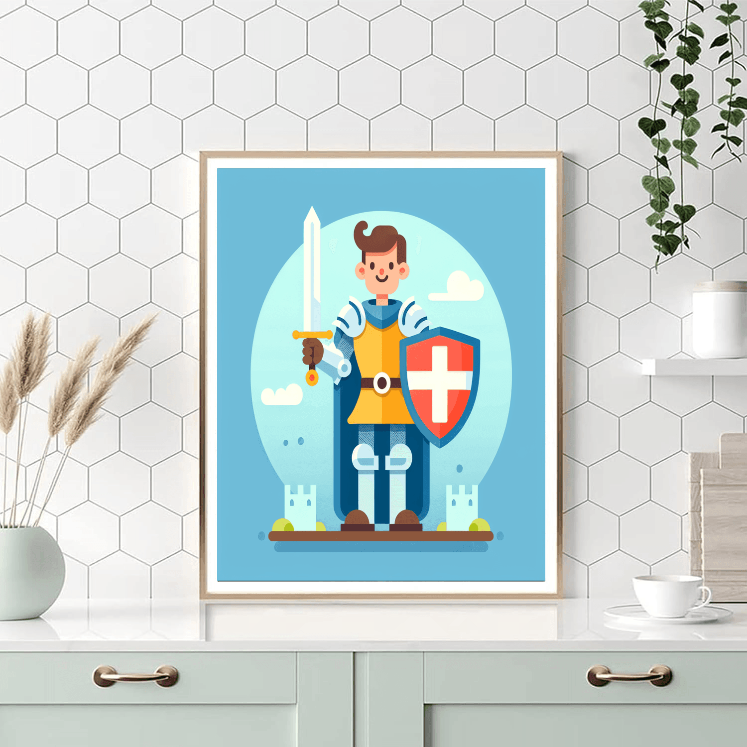 Noble Knights Number Painting