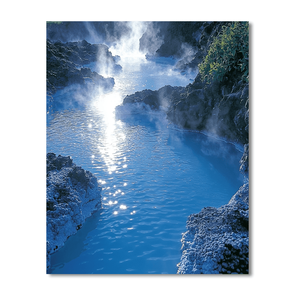 Blue Lagoon Paint By Numbers