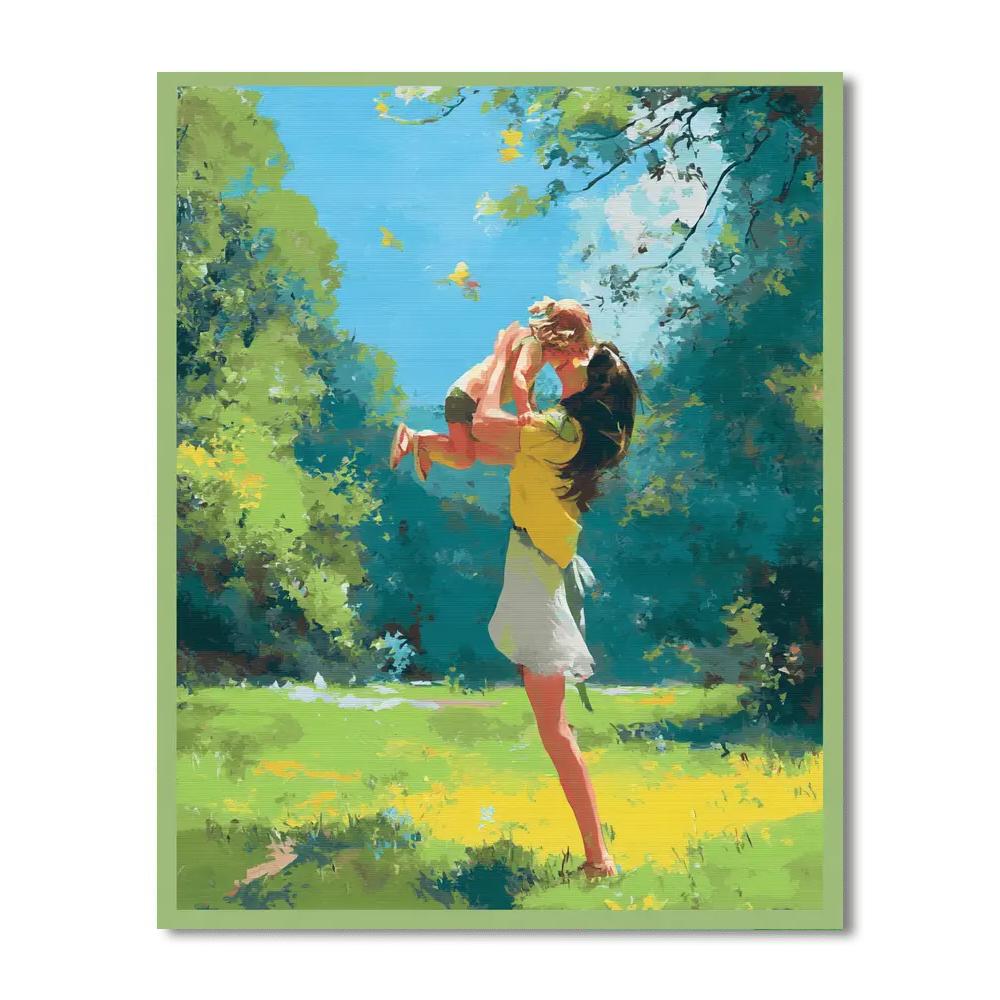 The Bond Of Love Paint By Color