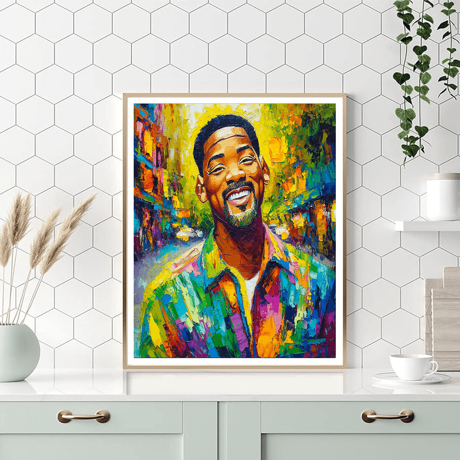 Will Smith: The Lively Charm Of A Fresh Prince Paint By Numbers