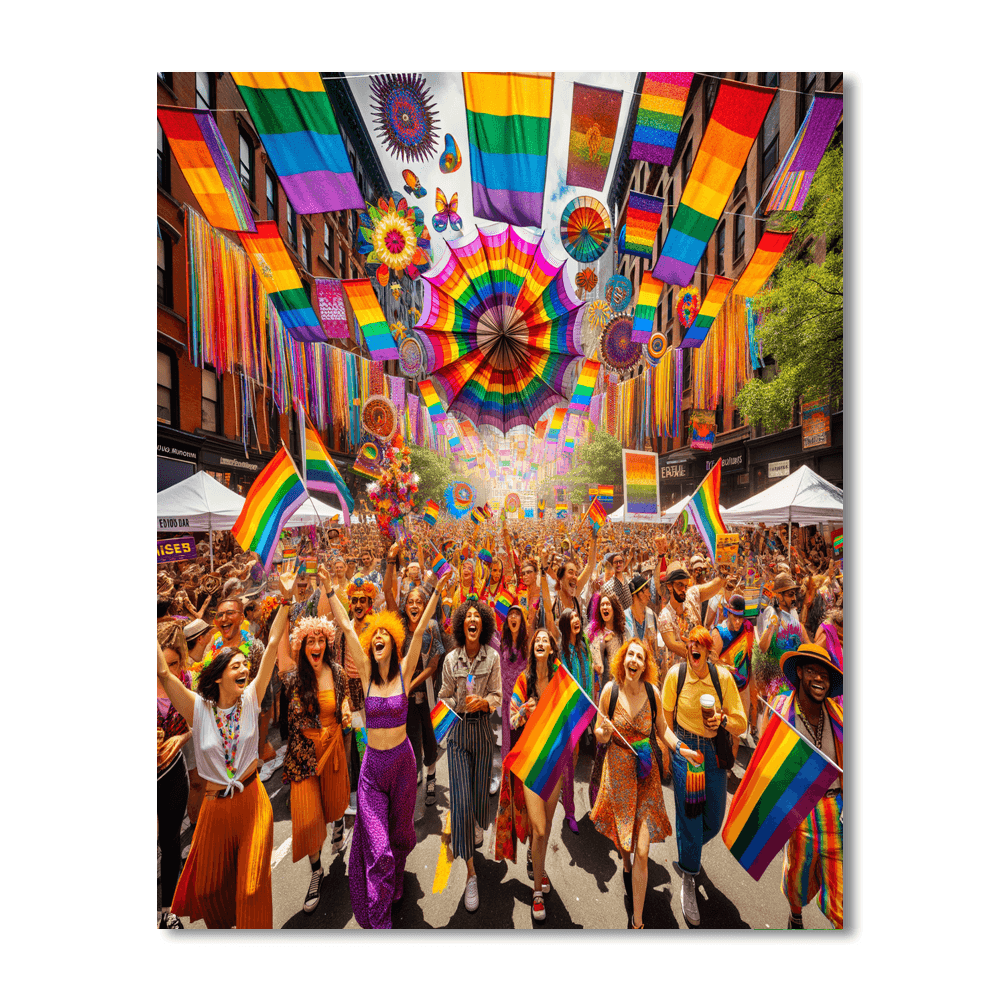 Harvey Milk Day Painting Number Kit