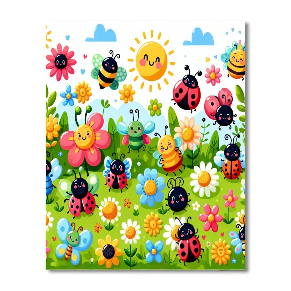 Artful Insects Numbered Painting Kits
