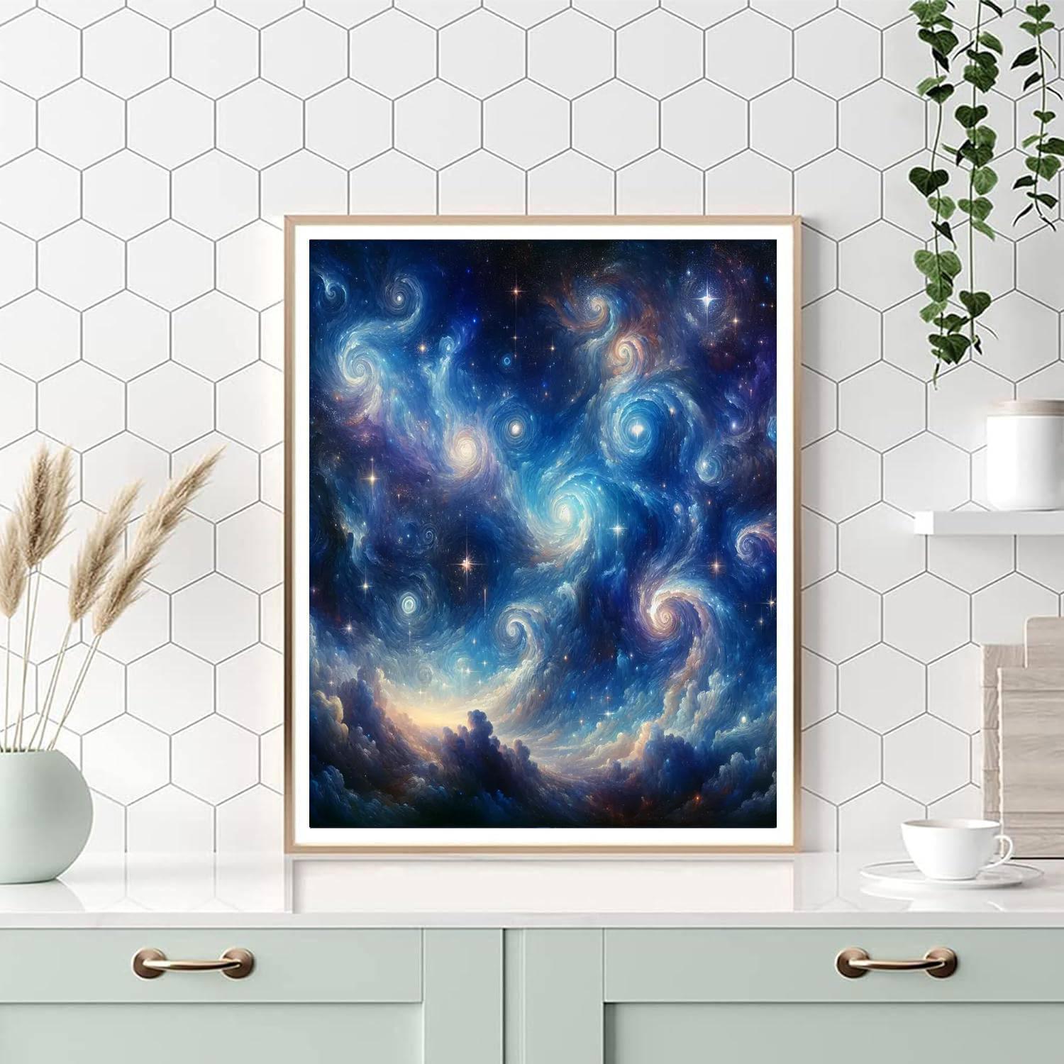 Celestial Night Symphony Paint By Numbers Art