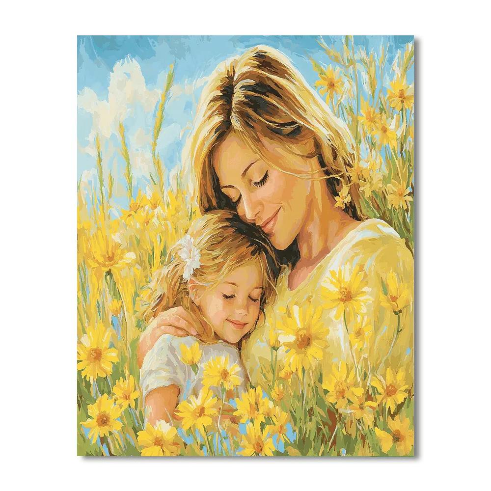 A Mother’s Tender Care Numbered Painting Kits