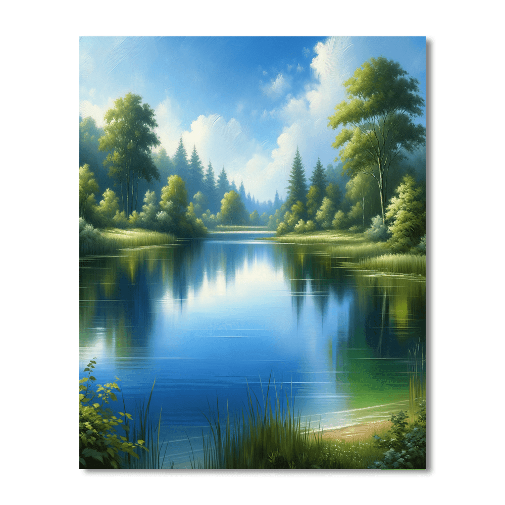 Serenity Of Still Waters Paint By Number