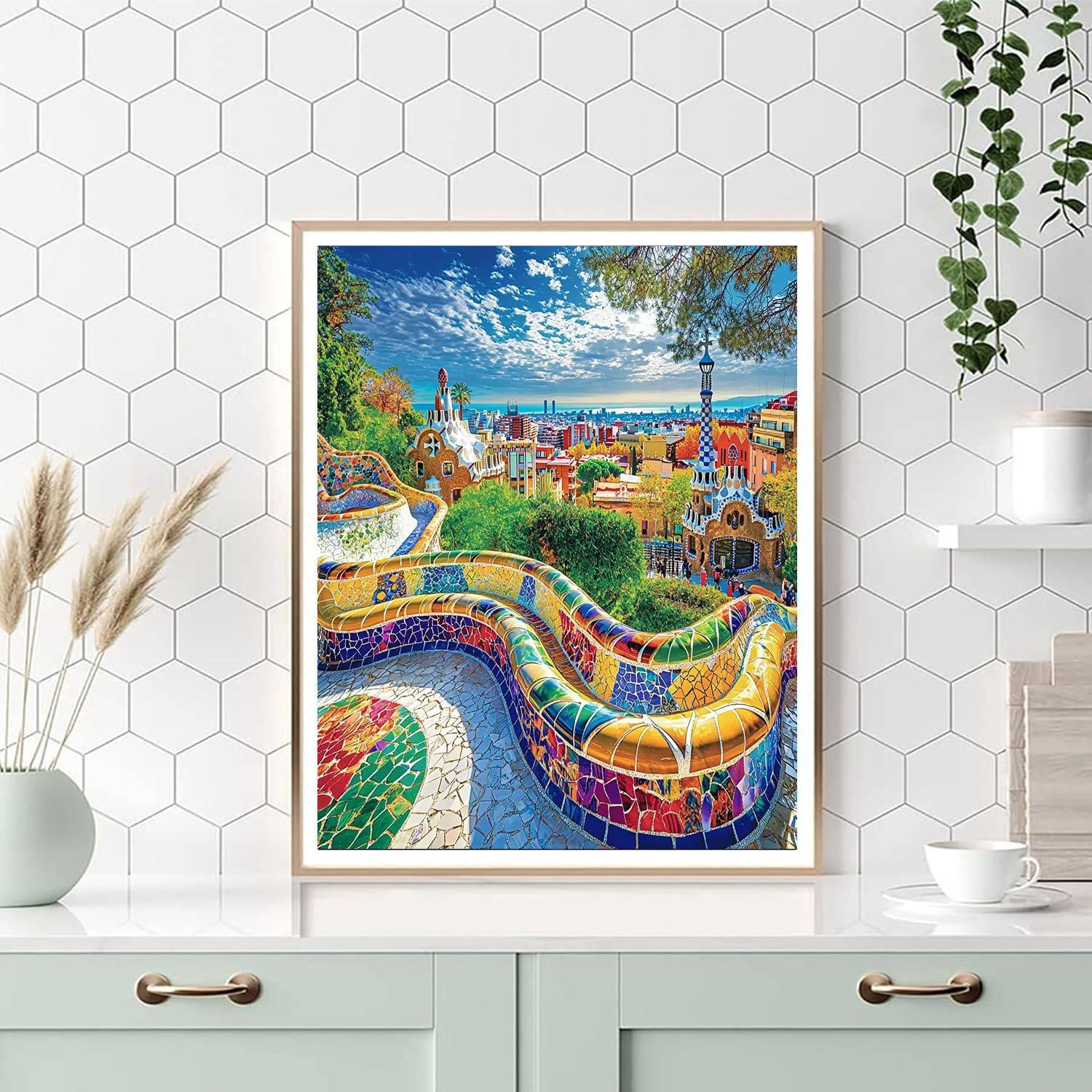 Park Güell - Barcelona Paint By Numbers