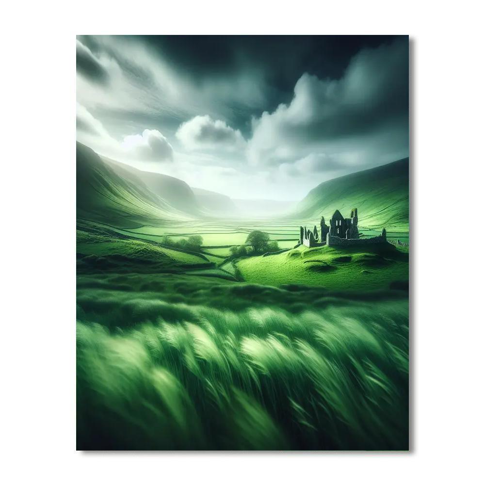 Celtic Meadow Majesty Number Painting