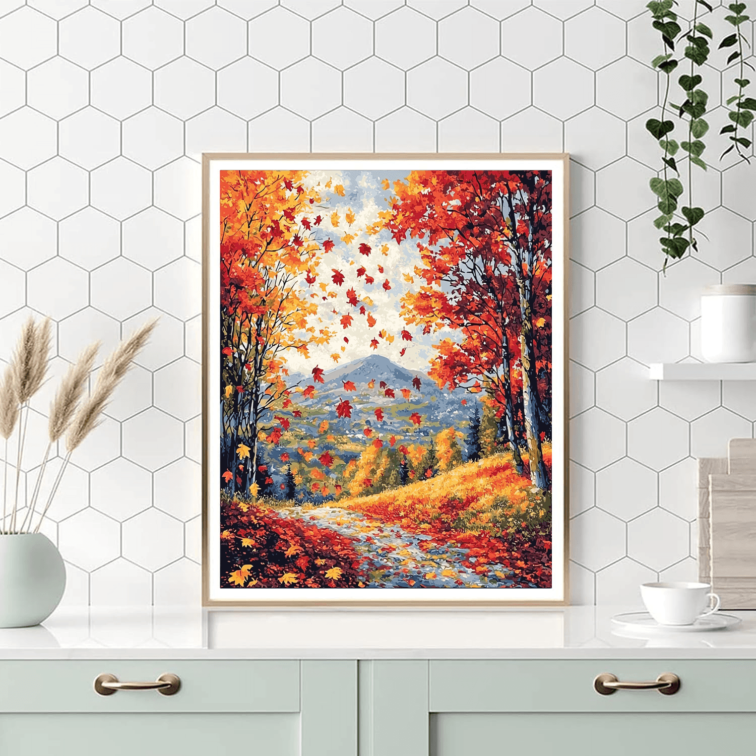 Paul Cézanne Inspired Autumn Breeze  Paint By Numbers