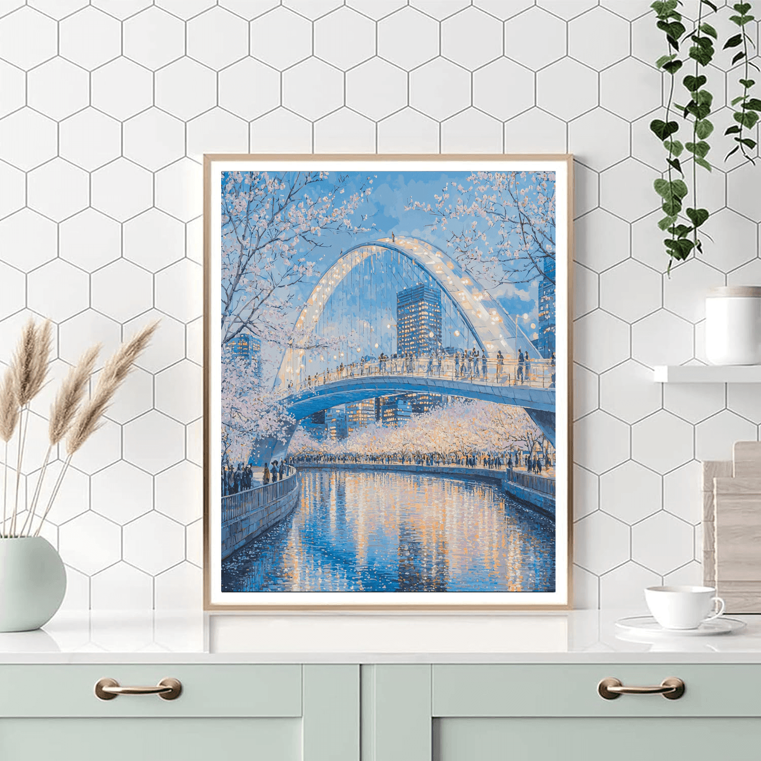 Kizuna Bridge DIY Paint By Numbers