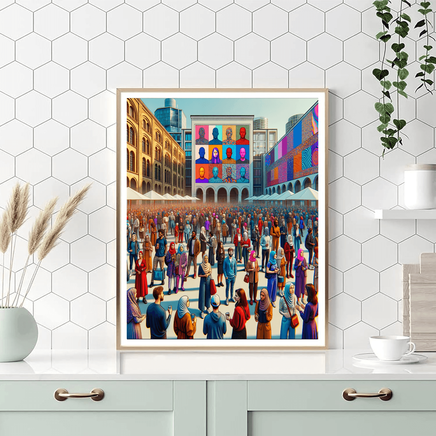 Istanbul Biennial - Turkey Painting By Numbers Kit