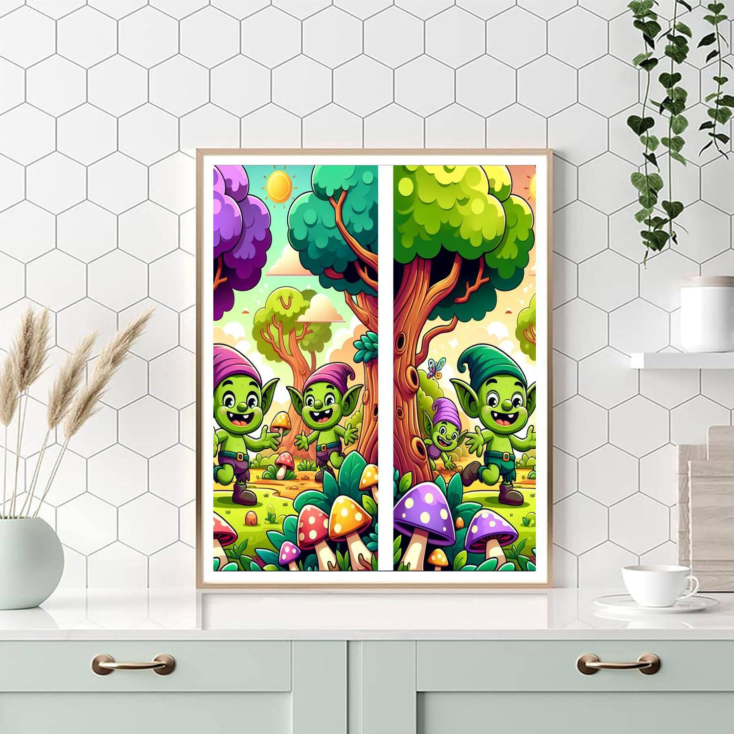 Giggle Goblins Paint By Numbers Art