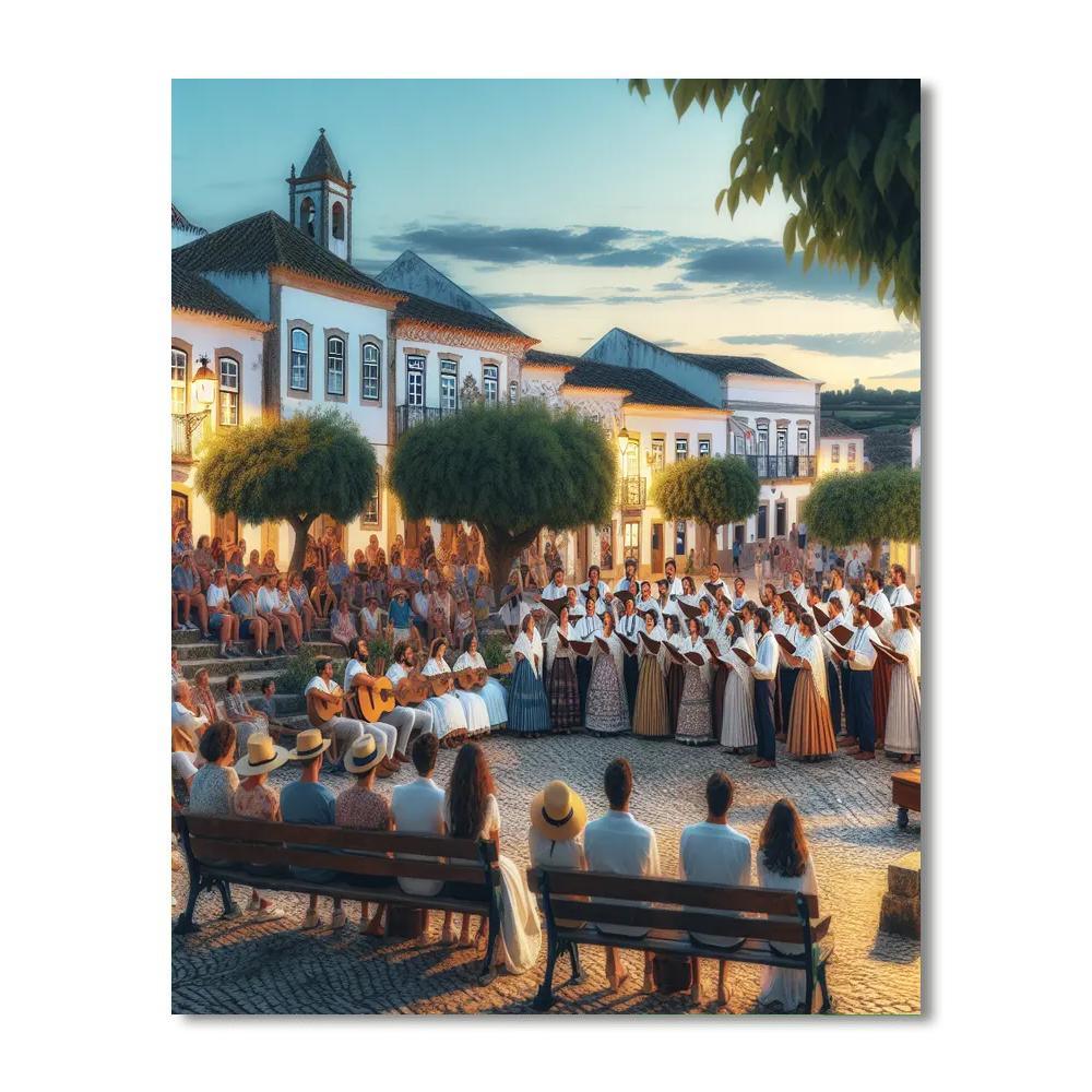 Alentejo Cante Festival - Portugal Painting By Numbers Kit