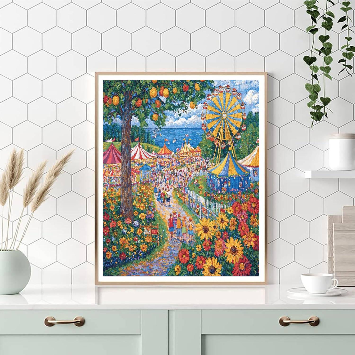 Sunny Days And Smiles Paint By Numbers