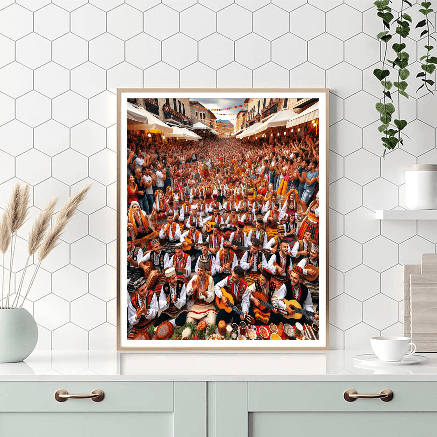 Folk Music Festival - Gjirokaster DIY Paint By Numbers