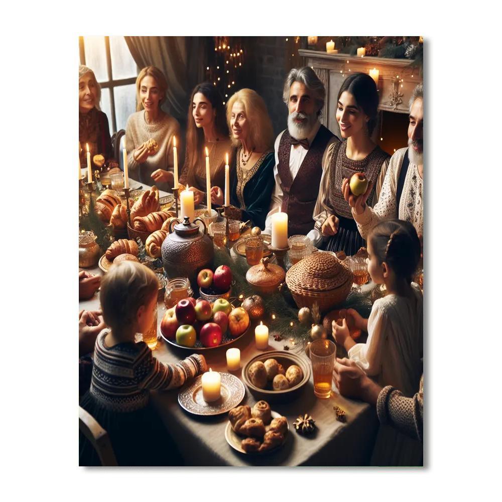 Rosh Hashanah Painting By Numbers Kit