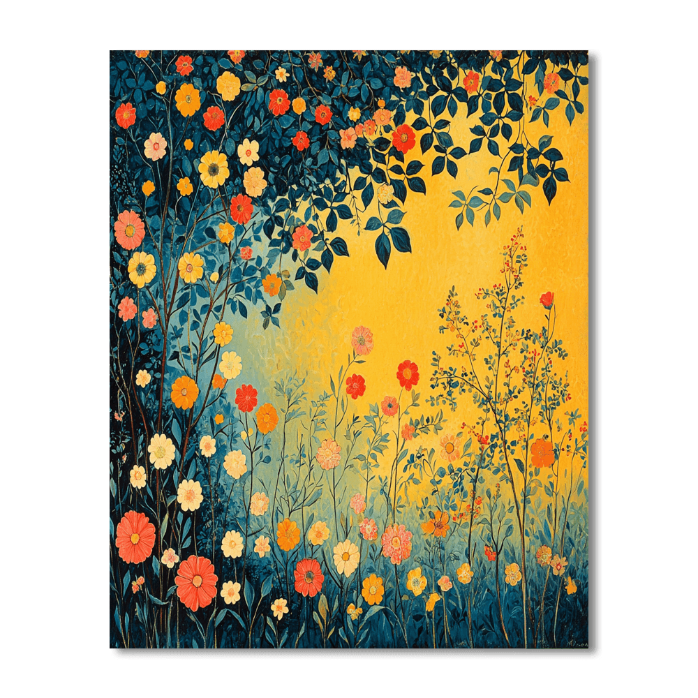 Odilon Redon Inspired Springtime Reverie  DIY Paint By Numbers