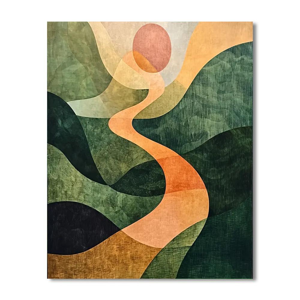 Max Ernst Inspired Transcendent Realms  Paint By Numbers Kits