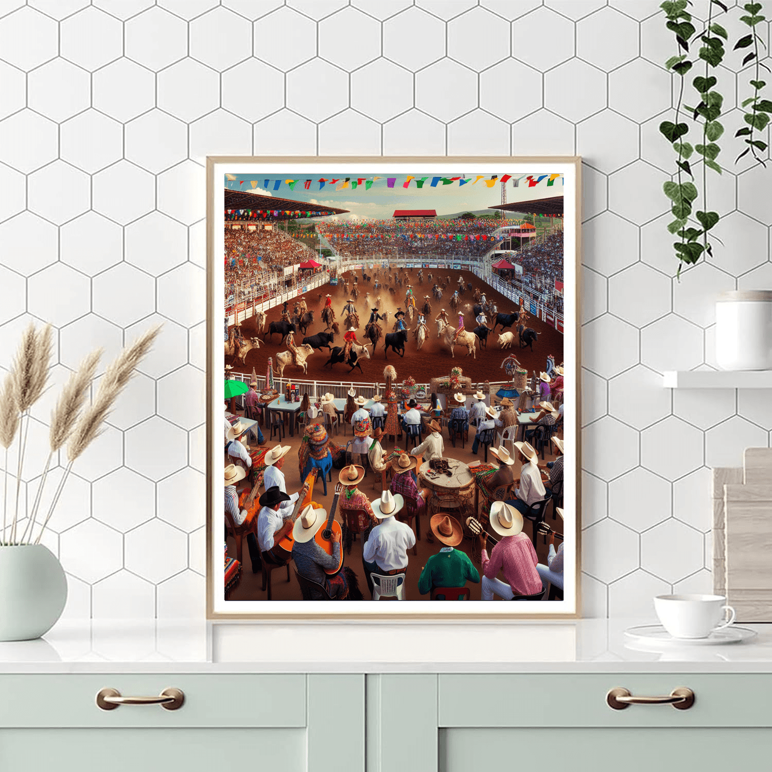 Festa Do Peão De Barretos - Brazil DIY Paint By Numbers