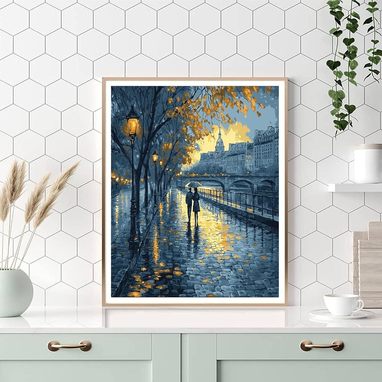Édouard Manet Inspired A Stroll In Paris  Number Painting