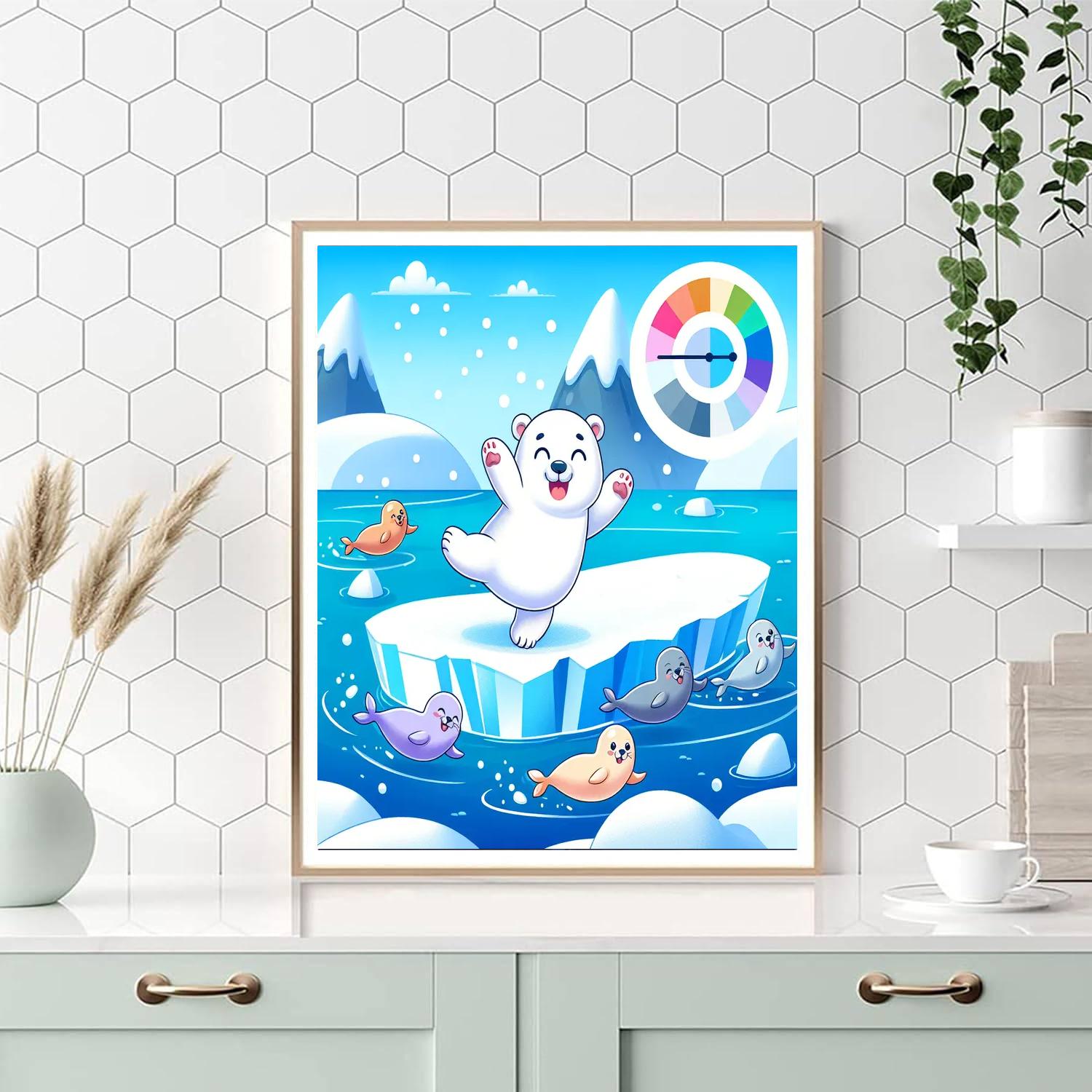 Journey To The Arctic Numbered Painting Kits