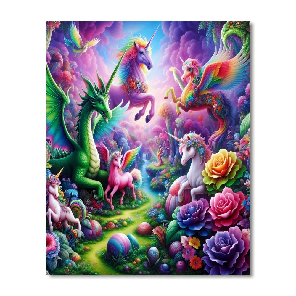 Whimsical Dreamers Paint By Number