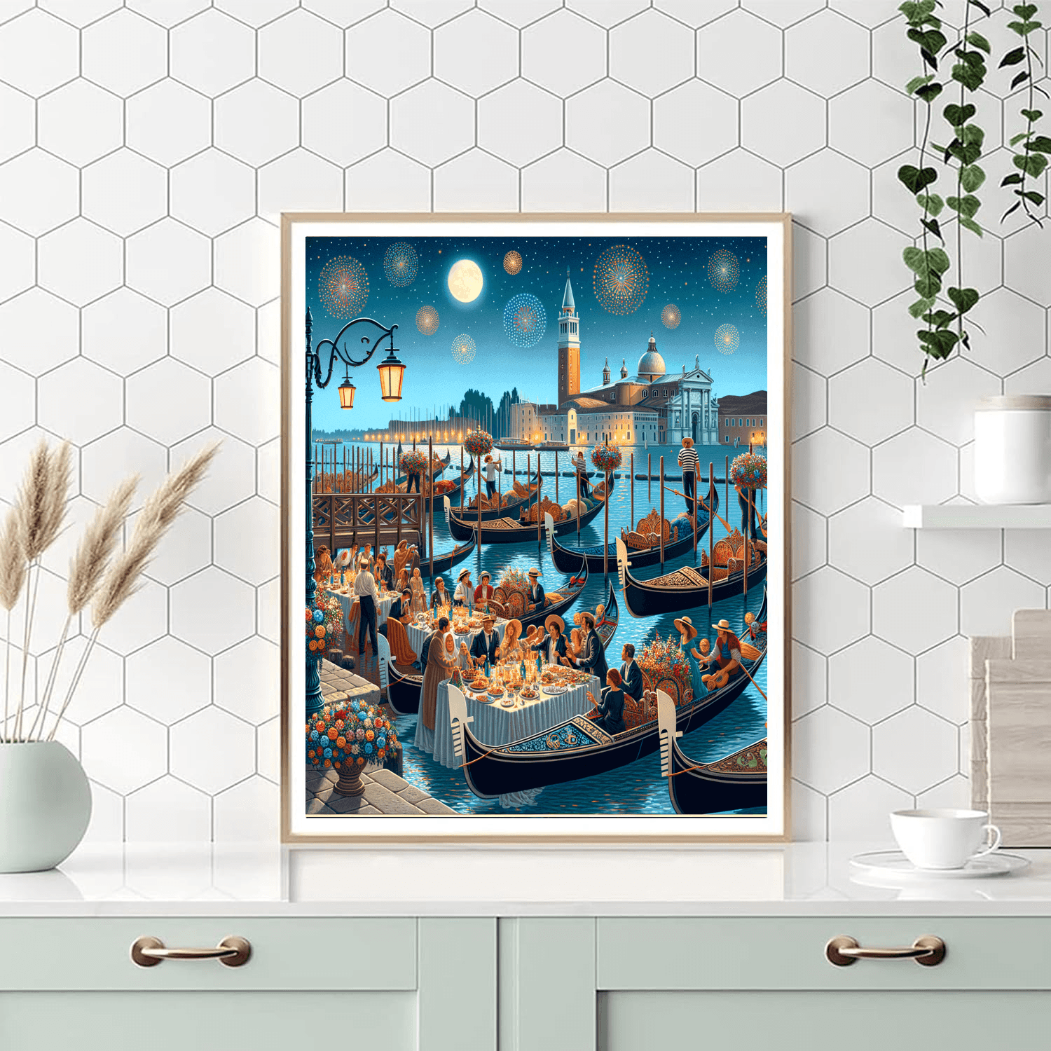 The Festa Del Redentore Paint By Color