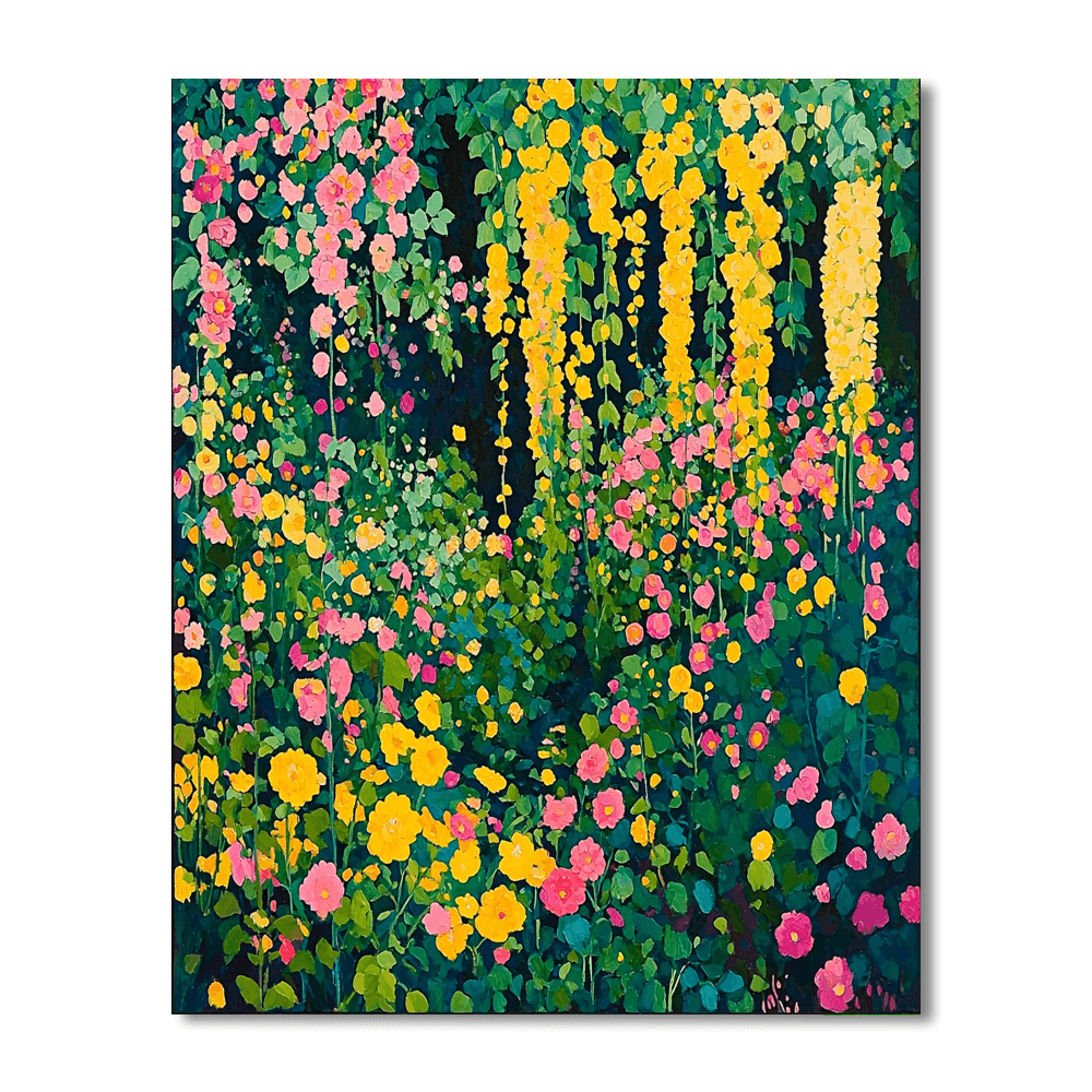 Klimt Inspired Enchanted Spring Awakening  Painting By Numbers Kit