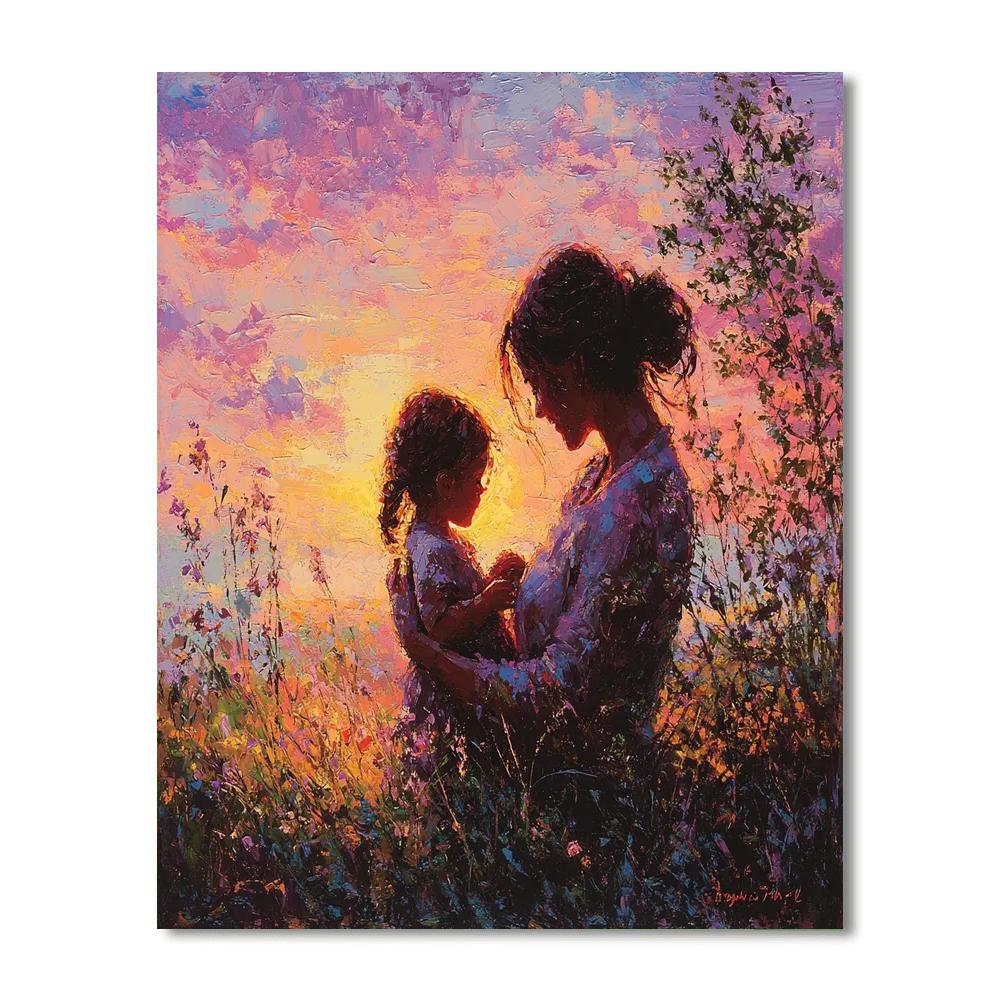 Twilight Hues Of Love Numbered Painting Kits