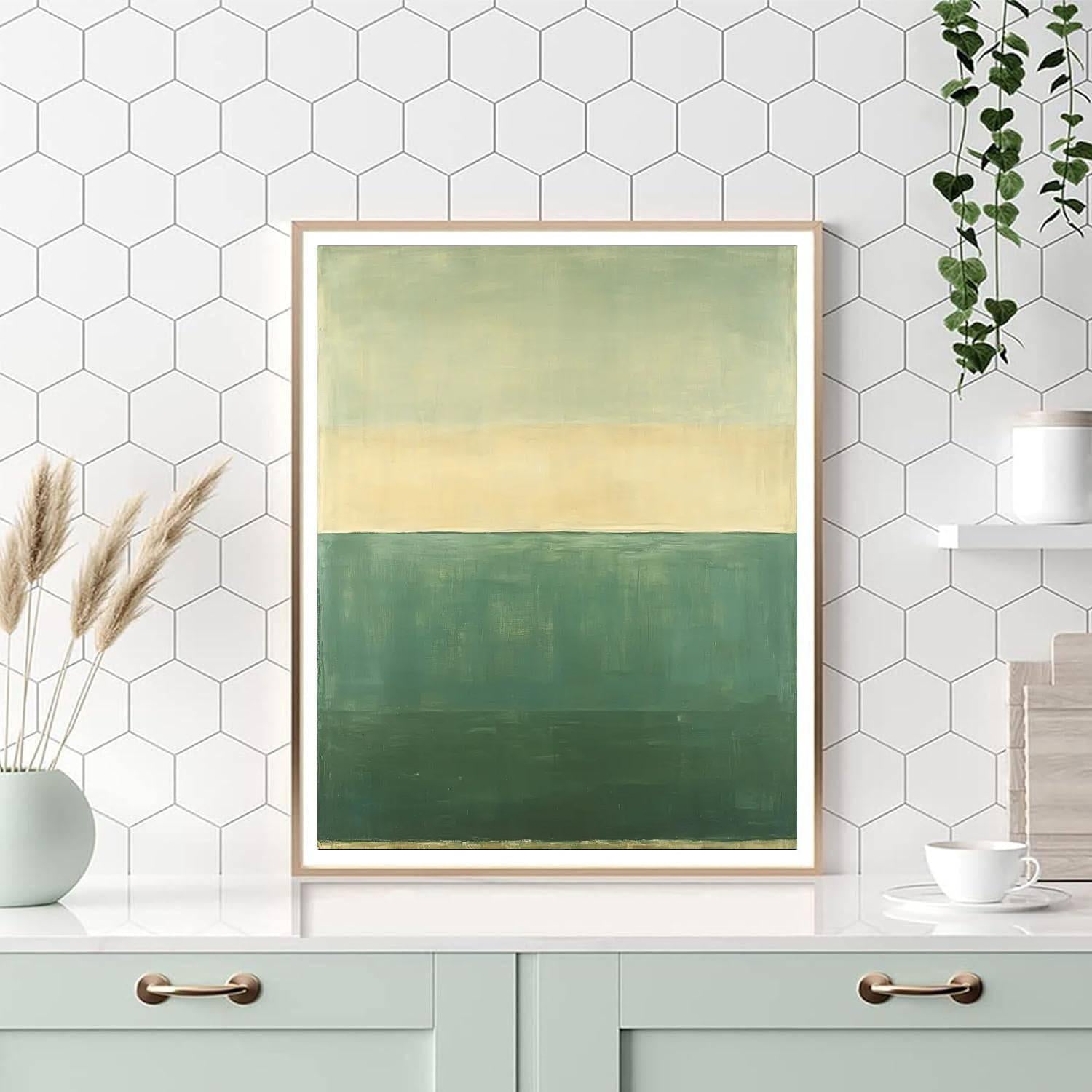 Mark Rothko Inspired Boundless Horizons  Painting Number Kit